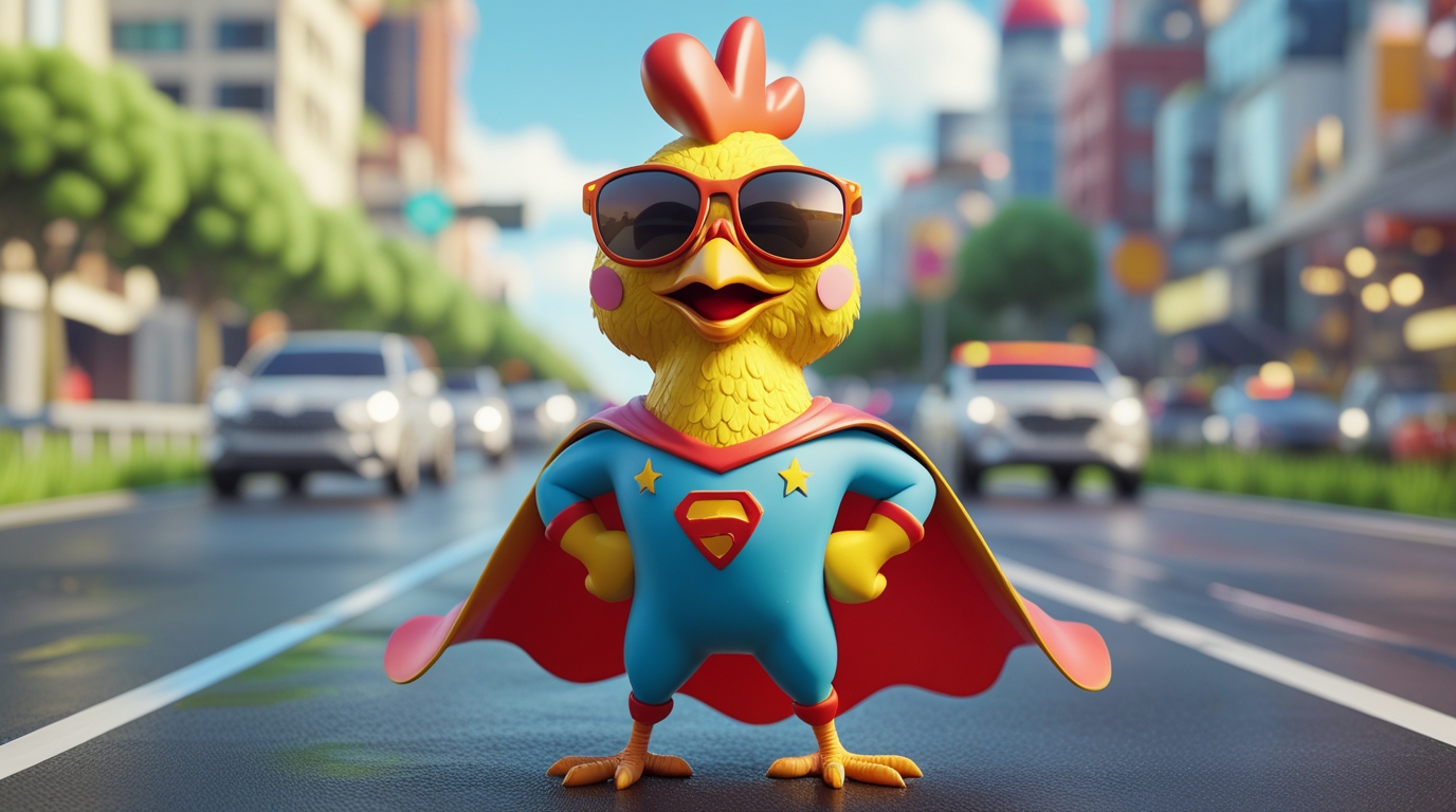 MyChicken-Road.com Game Character